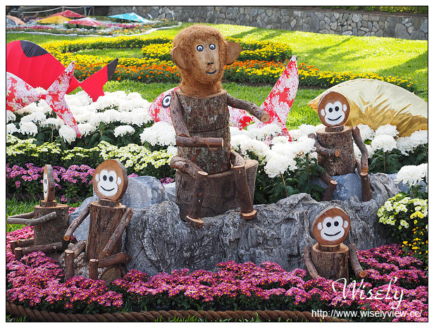 【遊記】台北士林。2015士林官邸菊展：嬉遊秋菊＠展期11/14-11/29，主打西遊記主題故事
