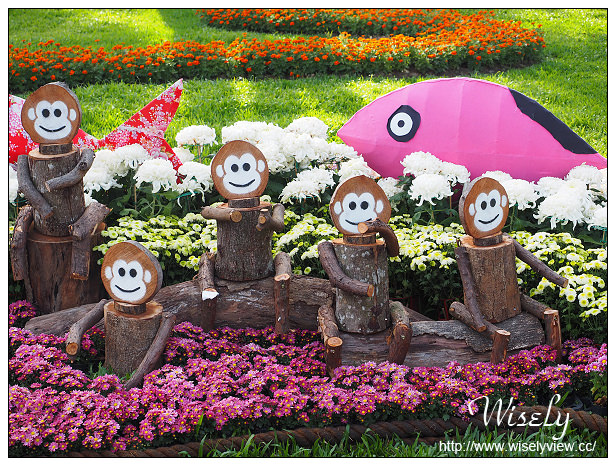 【遊記】台北士林。2015士林官邸菊展：嬉遊秋菊＠展期11/14-11/29，主打西遊記主題故事