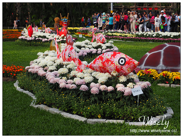 【遊記】台北士林。2015士林官邸菊展：嬉遊秋菊＠展期11/14-11/29，主打西遊記主題故事