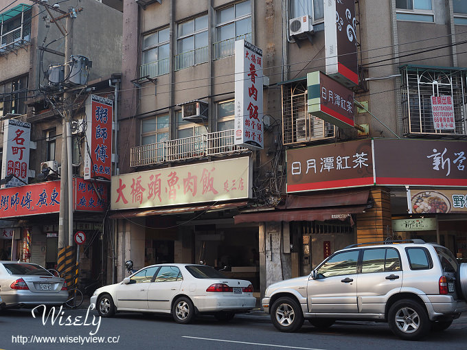 【食記】台北大同。捷運大橋頭站：延三夜市美食＠大橋頭魯肉飯～焢肉飯&排骨湯