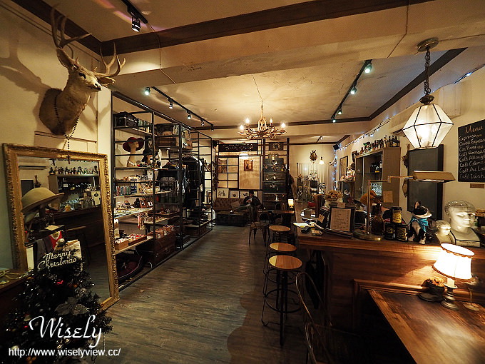 【食記】台北大同。捷運中山站：Modern Mode & Modern Mode Café(小摩登咖啡)＠巴黎古董精品咖啡館