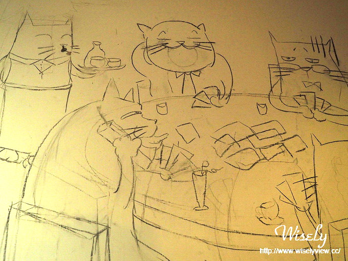 【食記】台北大同。捷運中山站：貓妝自家烘焙咖啡館＠貓咪主題咖啡店，鄰近當代藝術館