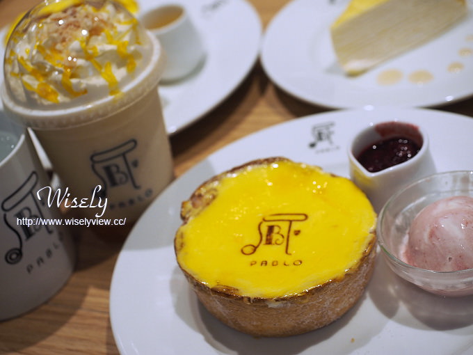 【食記】台北中正。捷運台北火車站：PABLO半熟起司塔（台灣一號店）＠來自日本大阪排隊美食～原味半熟起司塔、抹茶紅豆白玉、蘋果肉桂&北海道千層蛋糕
