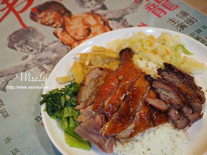 【食記】台北大安。捷運科技大樓站：瑞榮燒臘(鴨腿叉燒飯)＠近台大後門&戲院海報裝潢 @WISELY's 拍拍照寫寫字