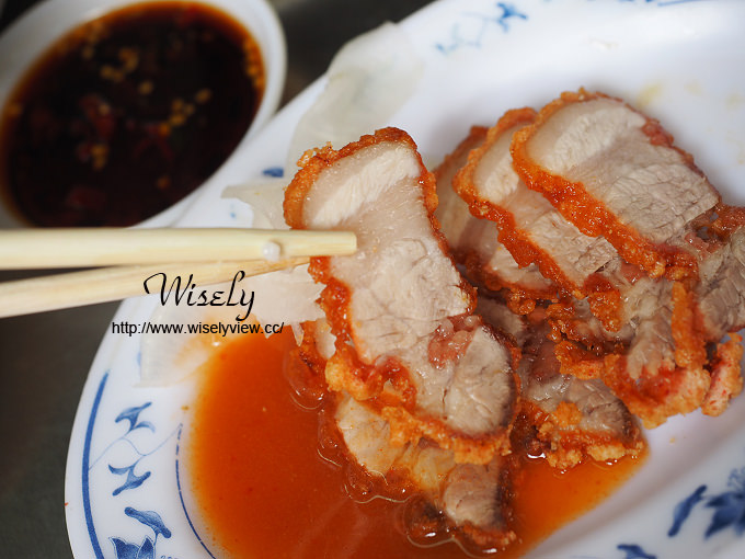 【食記】台北大同。捷運大橋頭站：大稻埕慈聖宮美食＠葉家肉粥 & 炸物(紅燒肉、炸豬肝)