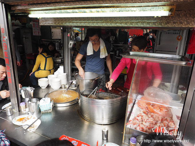 【食記】台北大同。捷運大橋頭站：大稻埕慈聖宮美食＠葉家肉粥 & 炸物(紅燒肉、炸豬肝)