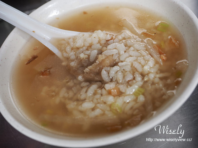 【食記】台北大同。捷運大橋頭站：大稻埕慈聖宮美食＠葉家肉粥 & 炸物(紅燒肉、炸豬肝)