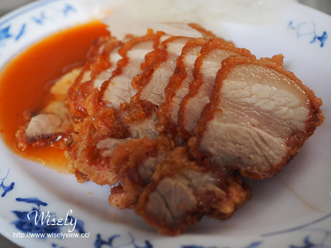 【食記】台北大同。捷運大橋頭站：大稻埕慈聖宮美食＠葉家肉粥 & 炸物(紅燒肉、炸豬肝)