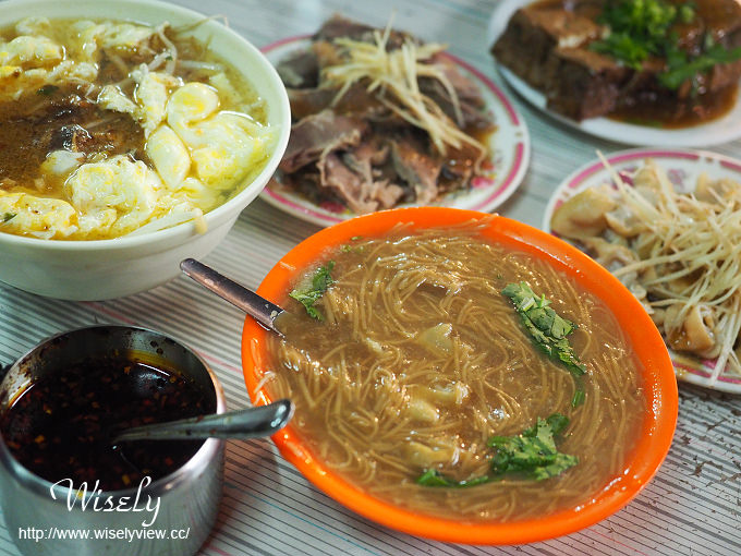 【食記】台北中正。捷運西門站：南機場夜市＠大腸麵線、雞絲麵、米粉湯&黑白切