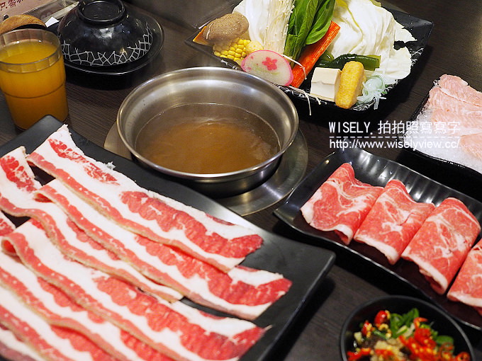 【食記】台北大安。捷運科技大樓站：原川日式精緻涮涮鍋＠平價消費冰品飲料吃到飽 @WISELY's 拍拍照寫寫字
