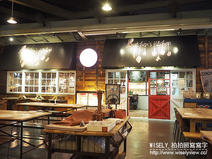 【食記】台北中山。捷運圓山站：Butcher’s Kitchen肉鋪廚房牛排館(花博店)＠慢煎的戰斧牛排