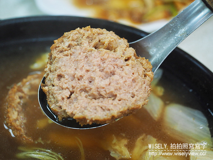 【歇業】台北萬華。捷運西門站：美味小館(西門町)＠遠近馳名的獅子頭砂鍋跟棒球一樣大