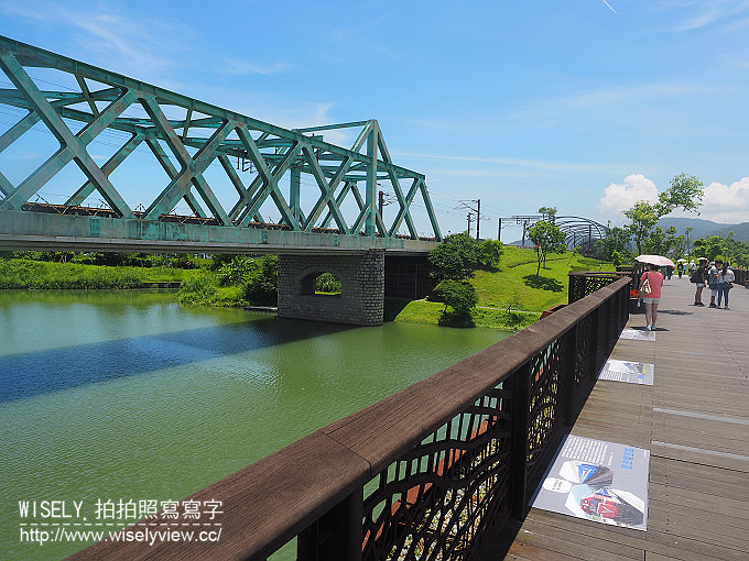 【遊記】宜蘭縣。冬山鄉：冬山河生態綠舟(森林公園)＠山巒河川與田野鐵道美景交匯之處
