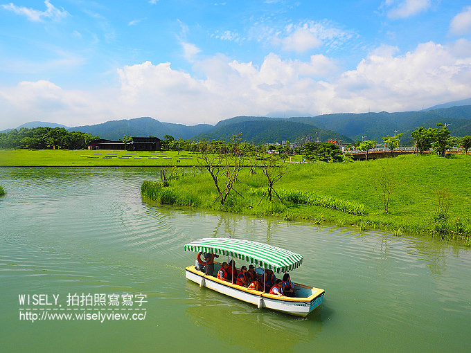 【遊記】宜蘭縣。冬山鄉：冬山河生態綠舟(森林公園)＠山巒河川與田野鐵道美景交匯之處