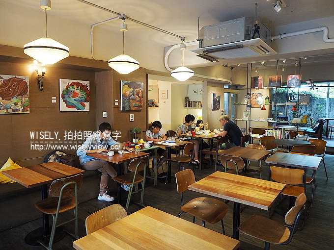 【食記】台北大安。捷運東門站：ECOLE Café學校咖啡館＠青田街裡的咖啡早午餐