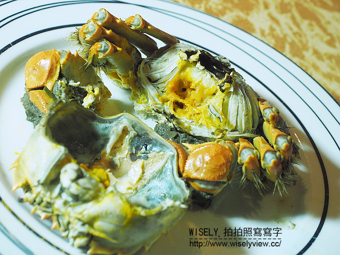 【食記】台北中山。捷運行天宮站：亞都麗緻天香樓(秋蟹宴)@三湖閘蟹鮮香味美限時推出