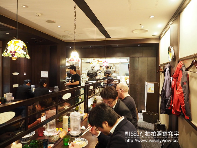 【旅行】日本。東京駅一番街拉麵：東京駅斑鳩拉麵＠東京車站拉麵街美食～豚骨魚介口味