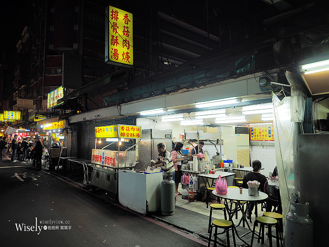 《台北萬華。捷運龍山寺站美食》梧州街夜市美食＠古早味香菇肉羹、排骨酥、魯肉飯&雞肉飯