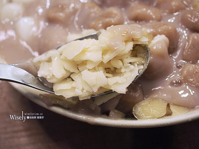 《新北永和。捷運頂溪站美食》阿爸の芋圓/阿爸的芋圓（樂華夜市）＠芋見泥綜合蔗片冰
