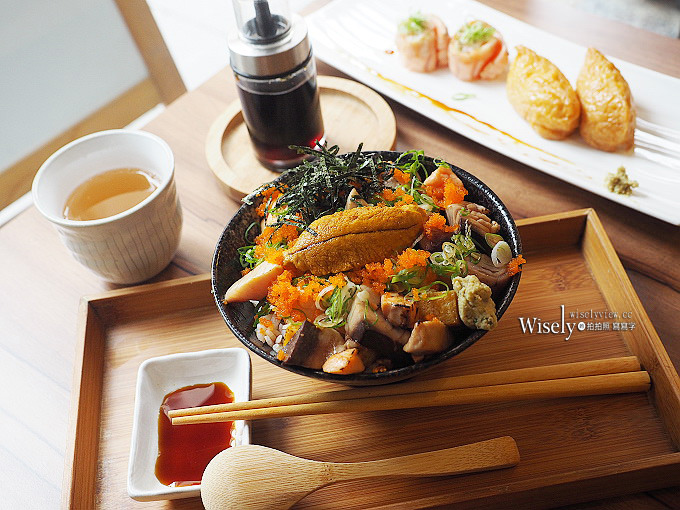 《台北大安。捷運六張犂站美食》壽司爸（丼飯、壽司）＠新鮮豐富實在且口味一流