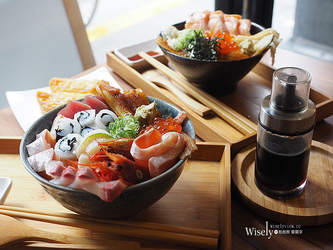《台北大安。捷運六張犂站美食》壽司爸（丼飯、壽司）＠新鮮豐富實在且口味一流