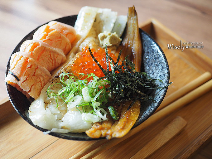 《台北大安。捷運六張犂站美食》壽司爸（丼飯、壽司）＠新鮮豐富實在且口味一流