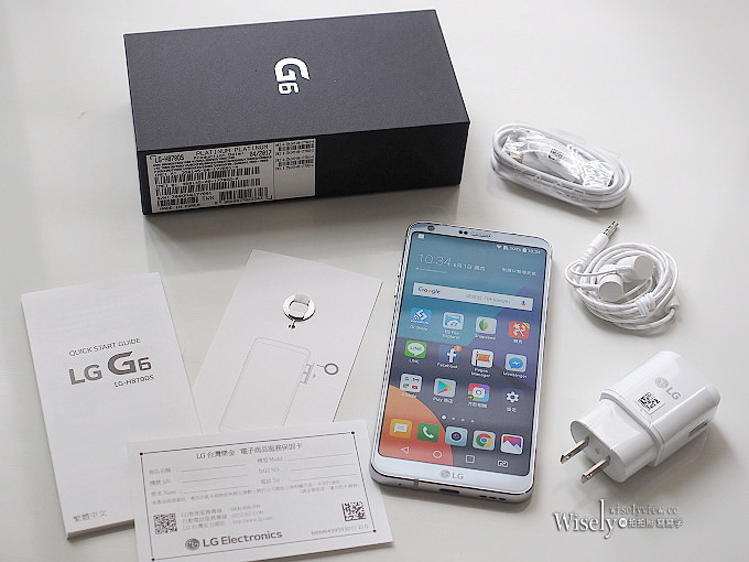 《手機開箱。實拍評測》一手掌控的LG G6：雙主鏡頭+前後雙廣角、IP68防水防塵、18:9螢幕比、5.7吋QHD+螢幕