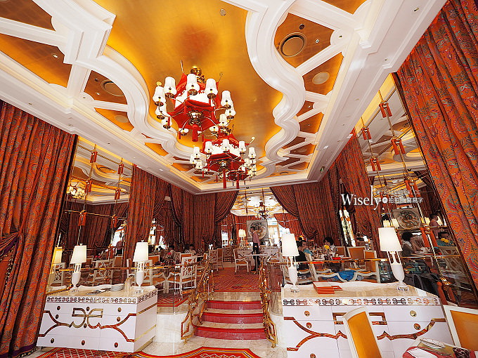 《澳門美食。永利皇宮》咖啡苑Café Fontana：平價雙人下午茶，環境一流還可欣賞水舞秀