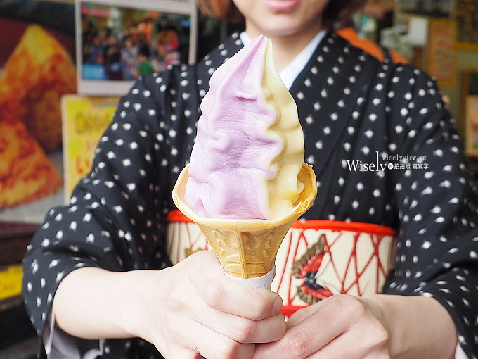 《日本埼玉。川越景點》冰川神社、川越小江戶(菓子屋橫丁)／紫芋霜淇淋、藏造老街鐘樓