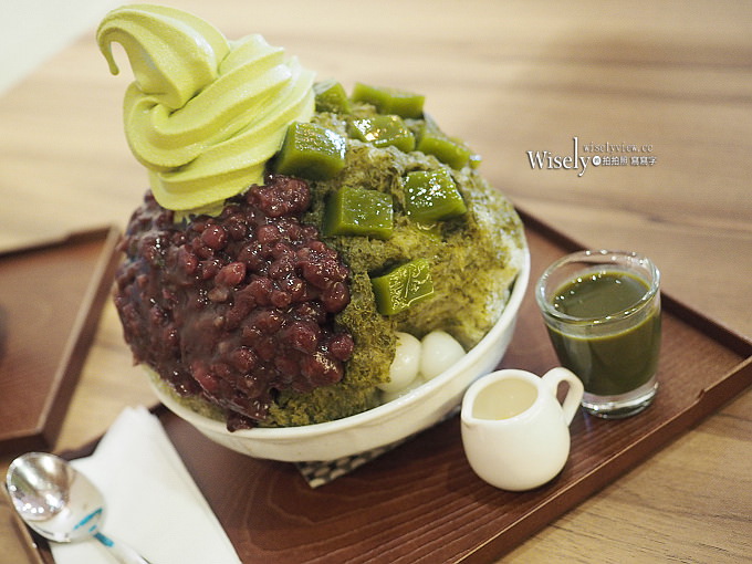 《台中西區。MACHIYA CAFÉ町家咖啡》隱身市場裡的美味宇治金時與夏日祭典藍柑橘刨冰