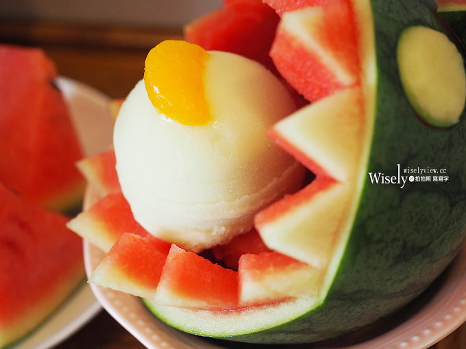 《新北中和。捷運永安市場站》一夫冰果 If bingo：現打果汁與造型冰淇淋水果盅