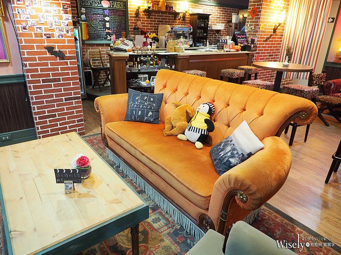 《台北中正。捷運台電大樓站》中央公園咖啡館：美劇「六人行」主題餐廳，鄰近台大公館