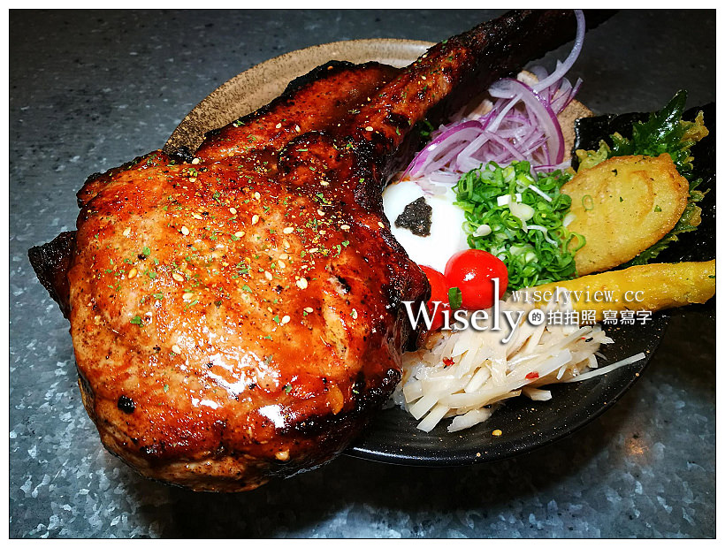 《台北大安。捷運忠孝敦化站》漂丿燒肉食堂：霸氣黑豚戰斧丼&安格斯無骨牛小排丼 @WISELY's 拍拍照寫寫字