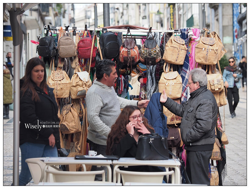 葡萄牙。波多必買︱老城區花街、Mercado do Bolhão傳統市場、Confeitaria do Bolhão柏豪麵包店＃軟木塞背包＃餐具桌布