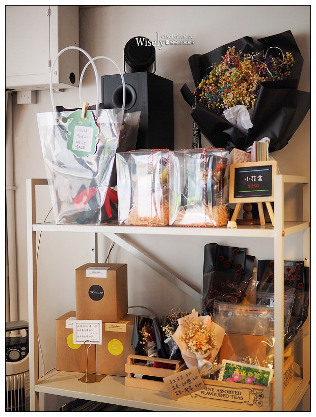 新北新店。捷運大坪林站︱Once Again Cafe 再來咖啡：小清新乾燥花咖啡店