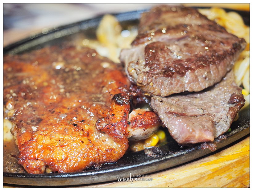 新北中和。孫東寶牛排永貞店︱教父牛排 NT270 可以點，老饕牛排 NT190 不推