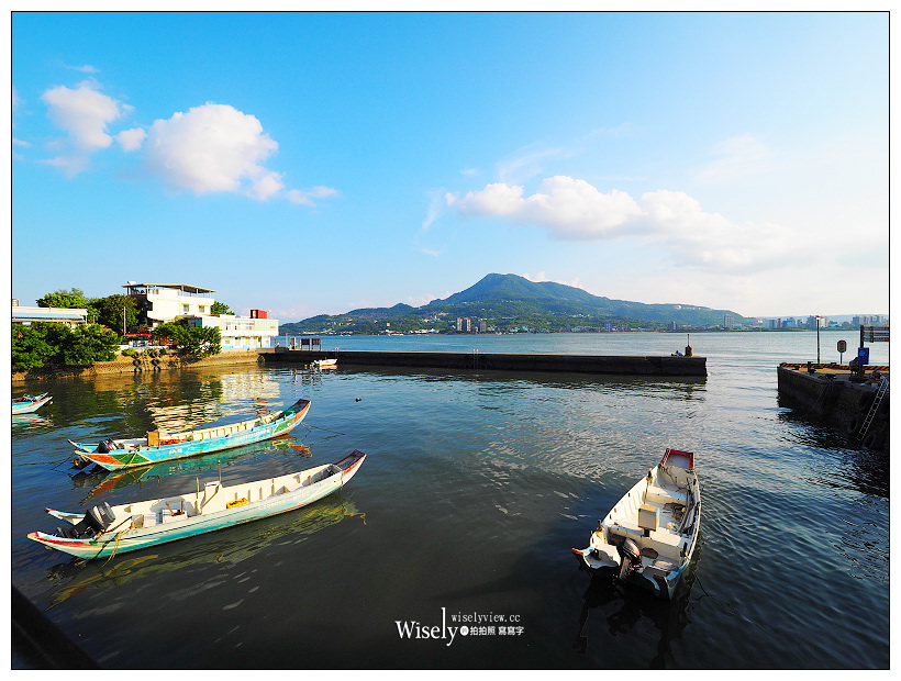 淡水老街冰店。朝日夫婦︱沖繩系文青日式刨冰，遠眺觀音山海關碼頭旁