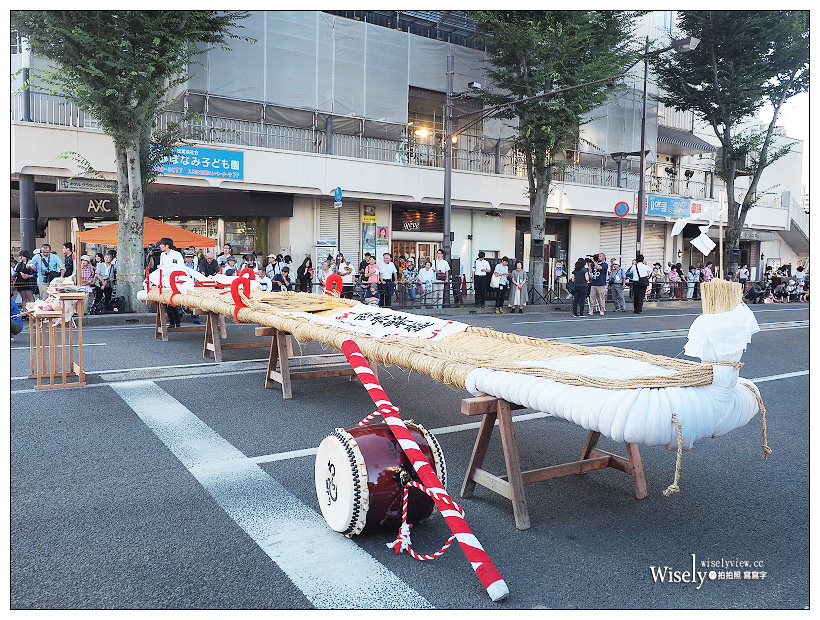 福島市。福島草鞋祭︱日本第一大的「健腳祈願大草鞋」，大小草鞋親子共舞