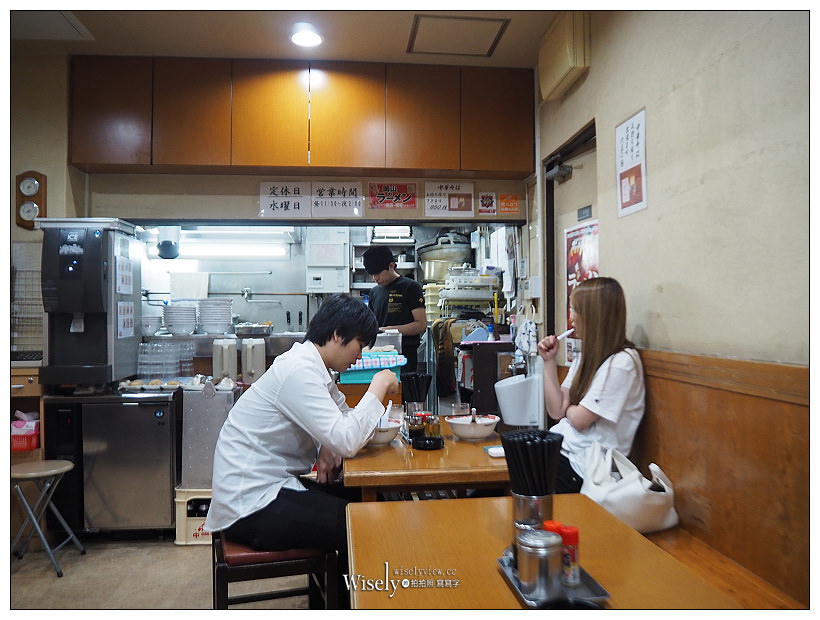 日本岡山美食。山富士拉麵本店︱青蔥醬油拉麵，份量足味道迷人近JR車站