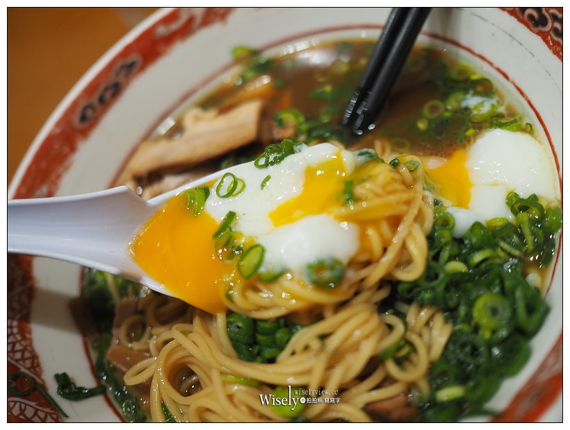日本岡山美食。山富士拉麵本店︱青蔥醬油拉麵，份量足味道迷人近JR車站