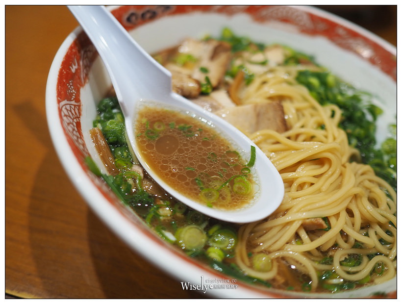 日本岡山美食。山富士拉麵本店︱青蔥醬油拉麵，份量足味道迷人近JR車站