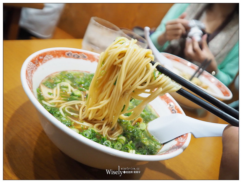 日本岡山美食。山富士拉麵本店︱青蔥醬油拉麵，份量足味道迷人近JR車站