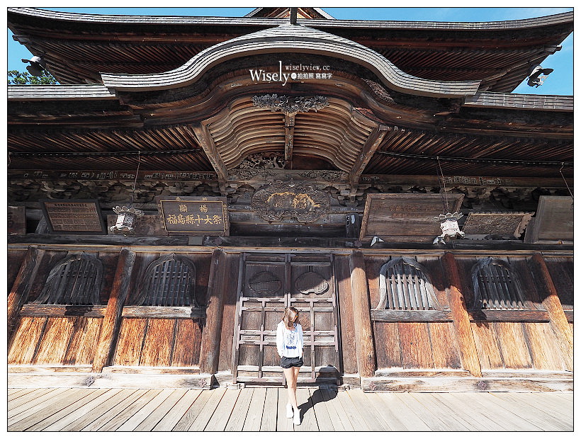 福島景點。福滿虛空藏圓藏寺︱會津紅牛傳說起源，岩壁寺廟名勝與賞楓名所