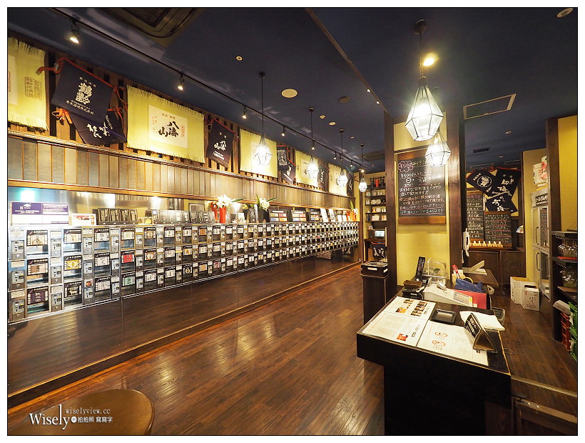 新潟景點。越後乃酒藏 利き酒番所93︱JR新潟駅內，品嚐百種清酒的好去處