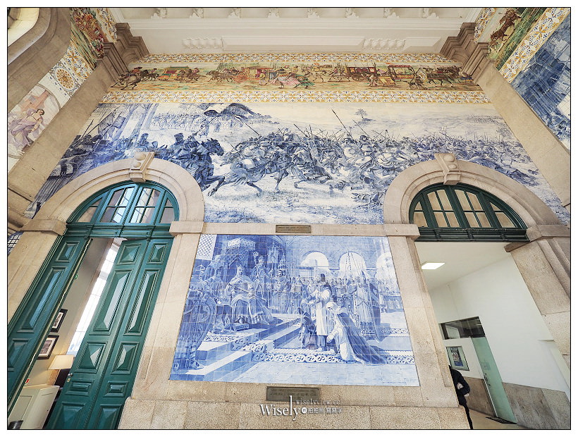 波多景點。聖本篤車站Sao Bento Railway Station︱全世界最美的藍彩瓷磚車站