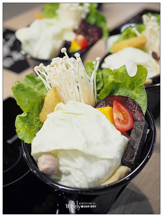 台北大安。大初 Shabu Shabu︱商業午餐單人涮涮鍋NT270：菜盤、肉品加海鮮＆飲料甜點吃到飽！