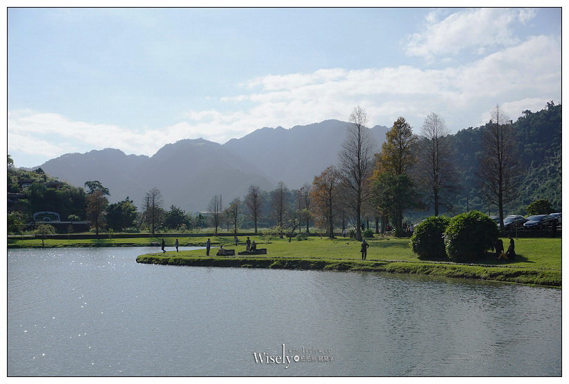 宜蘭落羽松景點。員山蜊埤湖福園︱每年12月至隔年1月限定美景，拍照打卡親子野餐必訪