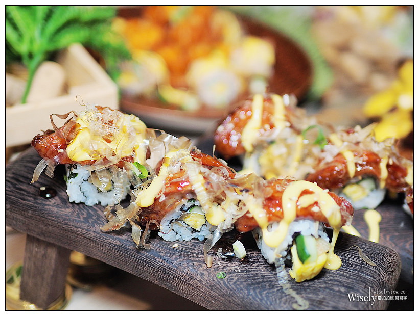 台北天成文旅-華山町「叁四町」︱結合日韓台星與美式特色「火山卷料理」