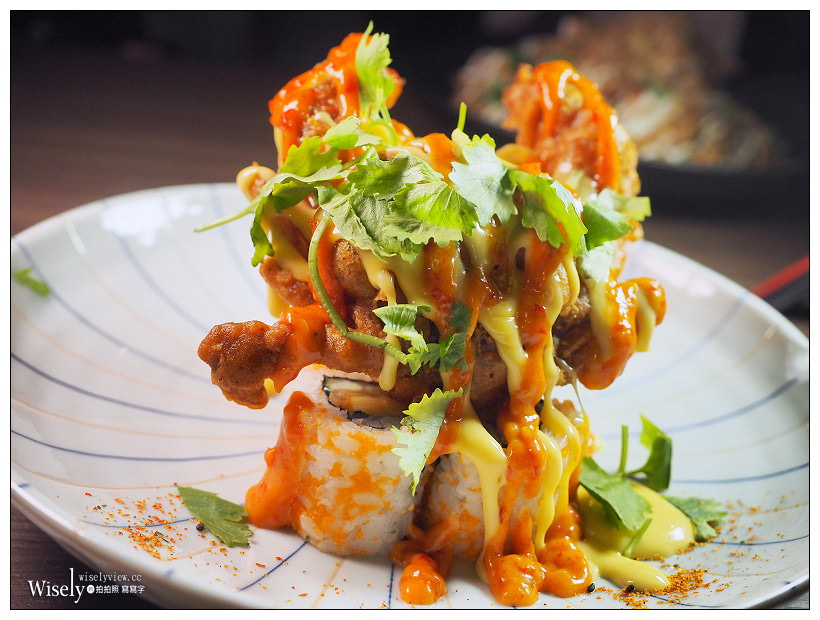 台北天成文旅-華山町「叁四町」︱結合日韓台星與美式特色「火山卷料理」