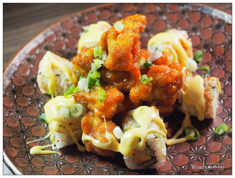 台北天成文旅-華山町「叁四町」︱結合日韓台星與美式特色「火山卷料理」